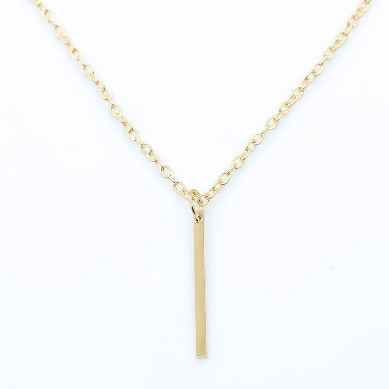 fashion geometric alloy plating women's necklace