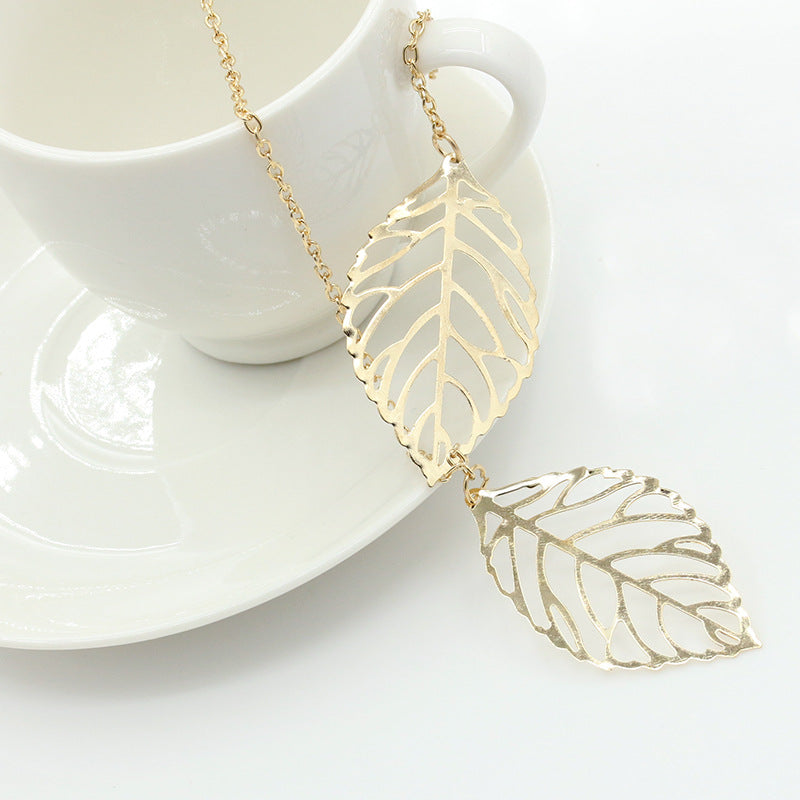 fashion geometric alloy plating women's necklace