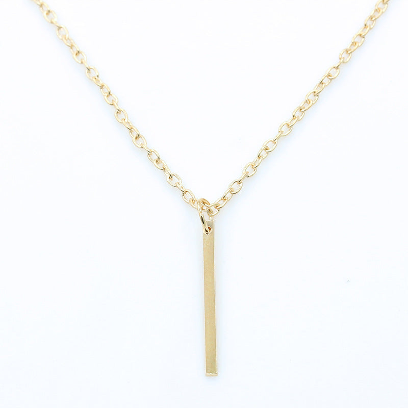 fashion geometric alloy plating women's necklace