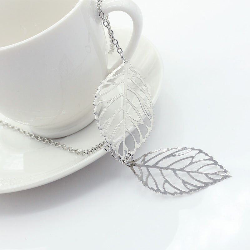 fashion geometric alloy plating women's necklace